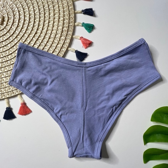 Victoria's Secret PINK Cotton Cheekster Panty Purple On Wednesday We Wrap Gifts - Picture 3 of 3